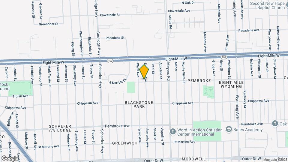 20405 Sorrento Ave Map and Location Details