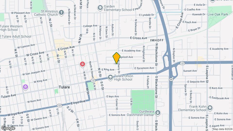 777 E San Joaquin Ave Map and Location Details