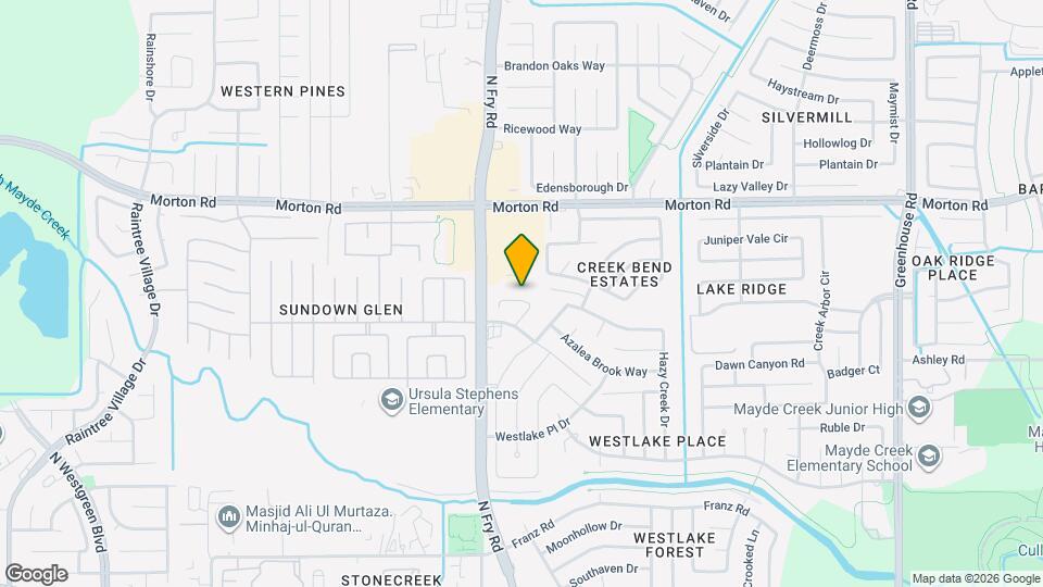 19914 Ashland Brook Ct Map and Location Details