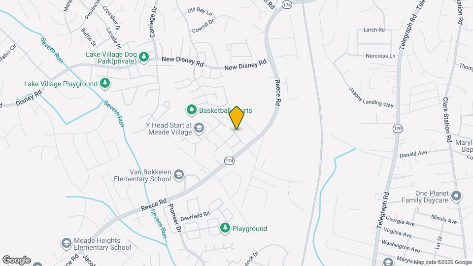 8025 Brookstone Ct Map and Location Details