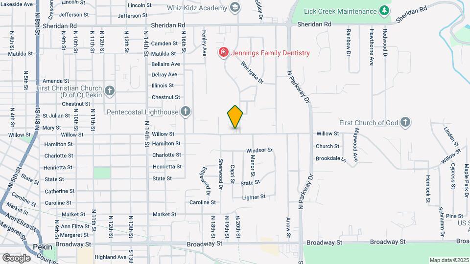 Monge Property Management Company Apartments and Nearby Pekin