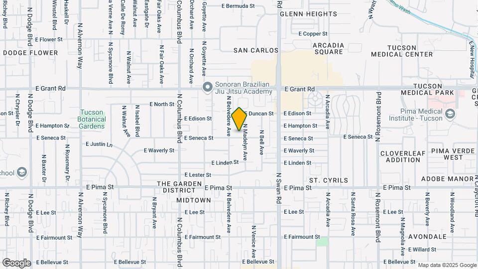 4523-4531 E Seneca St Mapa y Detalles de la Ubicación