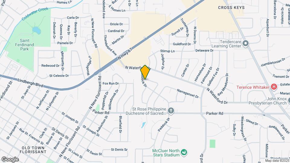2320 Palomino Ln Map and Location Details
