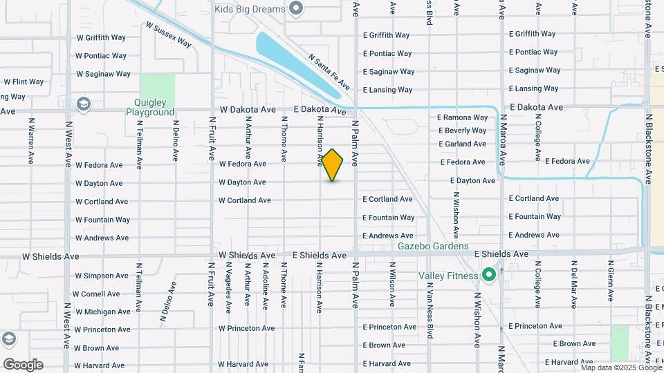 134 E Dayton Ave Map and Location Details