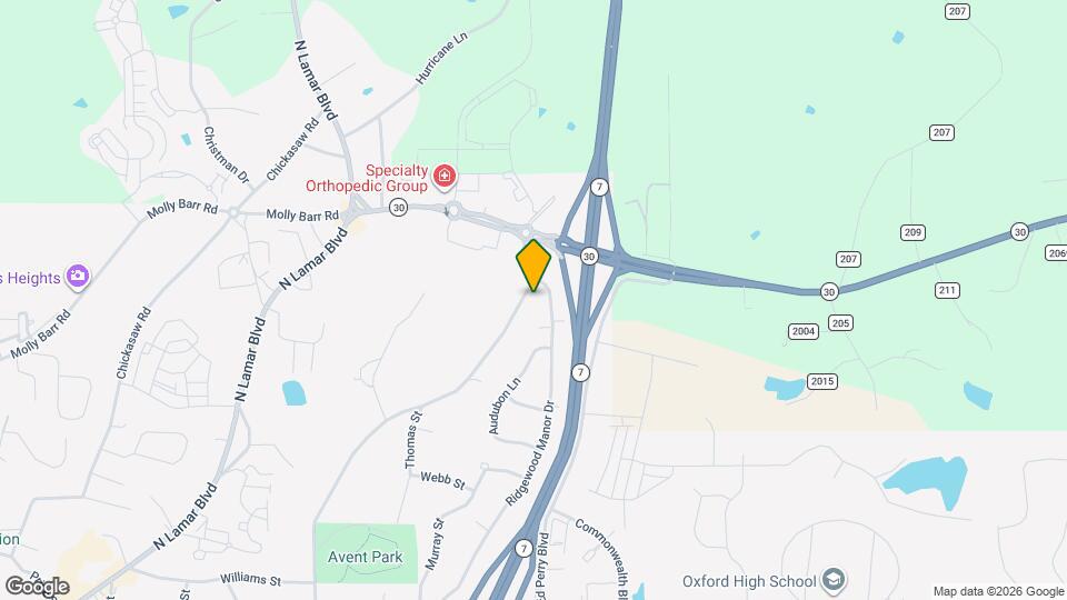 712 Park Dr Map and Location Details