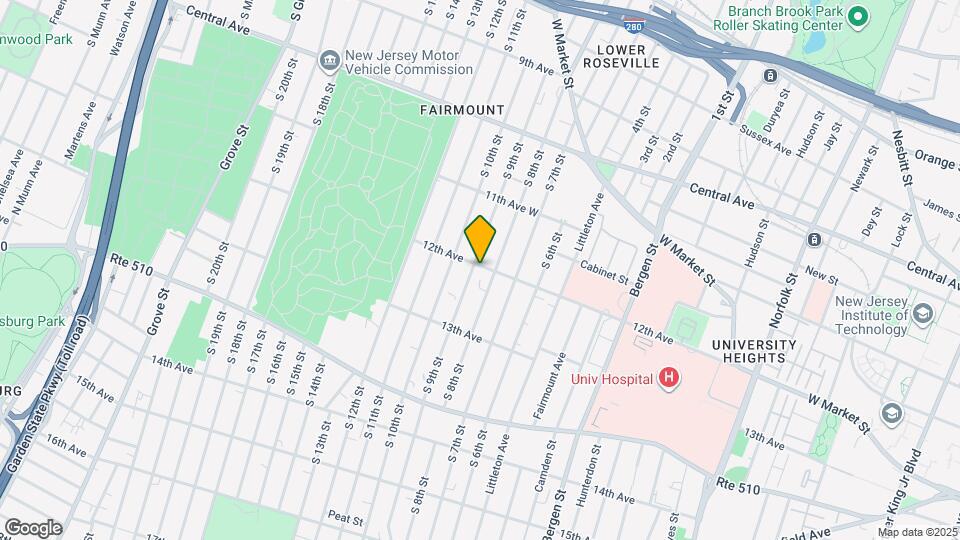 206 12th Ave Map and Location Details