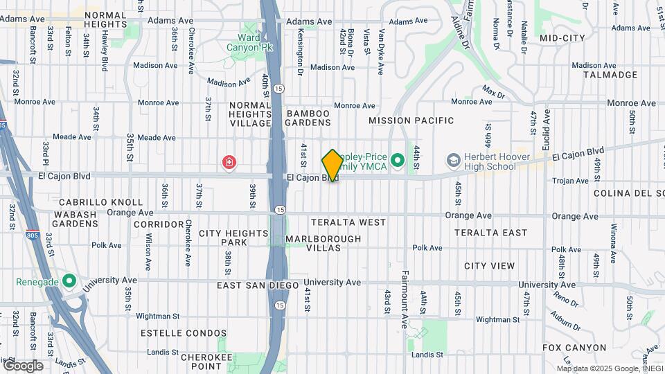 4276 42nd St Map and Location Details