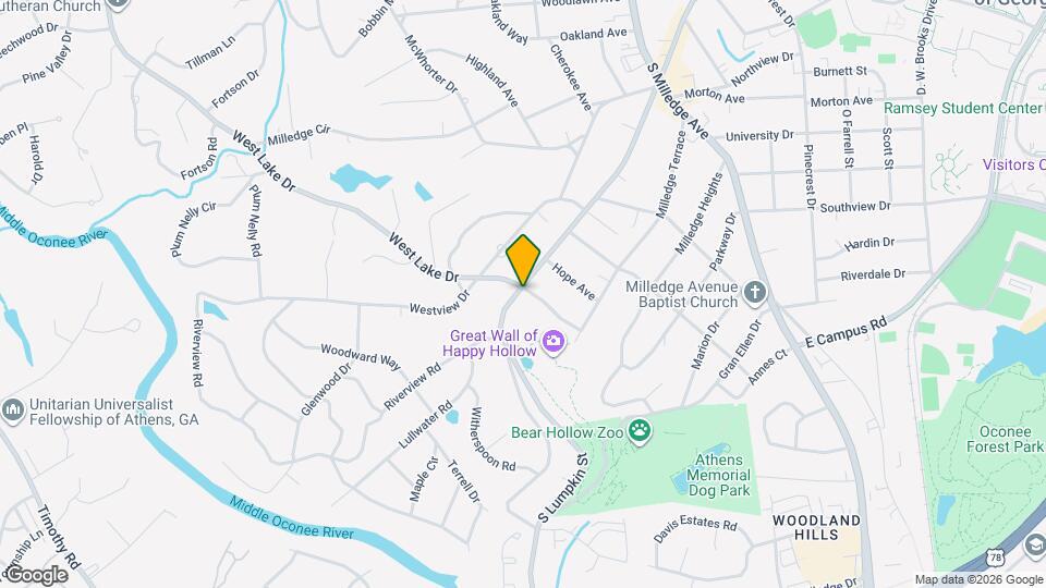 2019 S Lumpkin St Map and Location Details