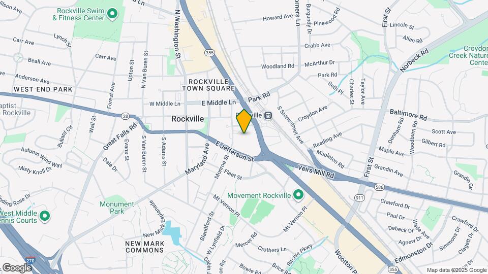 102 Monroe St Map and Location Details