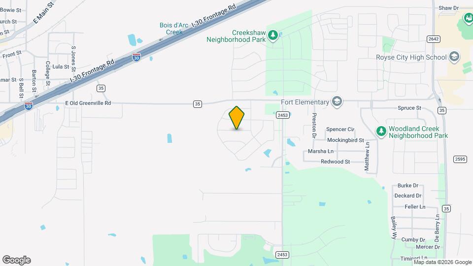 525 Redbud Dr Map and Location Details