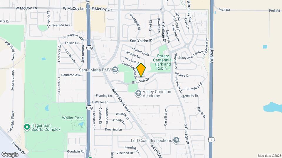 512 San Diego St Map and Location Details