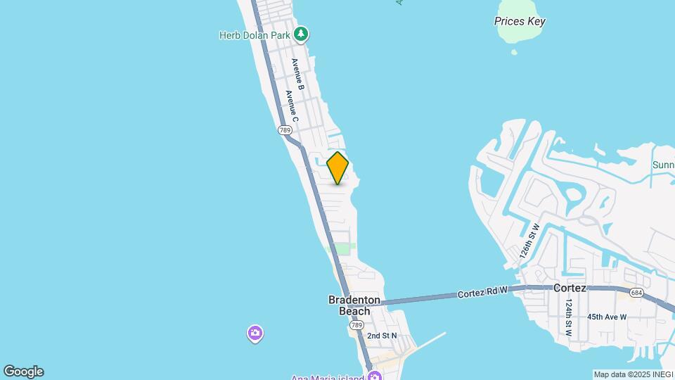 1603 Gulf Dr N Map and Location Details