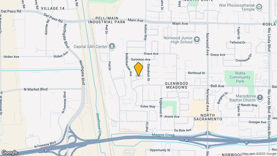 4430 Silverton Way Map and Location Details