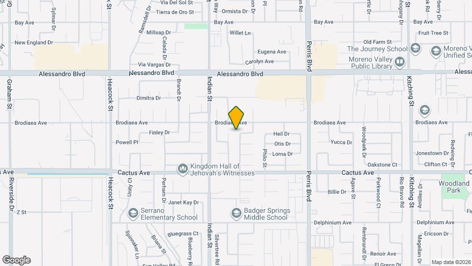 14353 Victor Dr Mapa y Detalles de la Ubicación