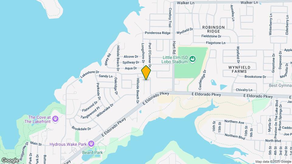 1029 Lakeview Ct Map and Location Details
