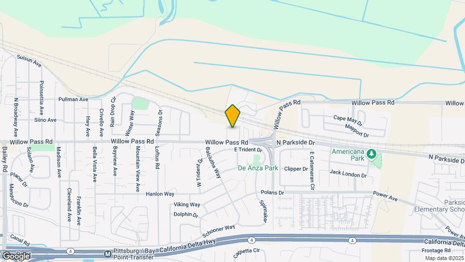 1570 Willow Pass Rd Map and Location Details