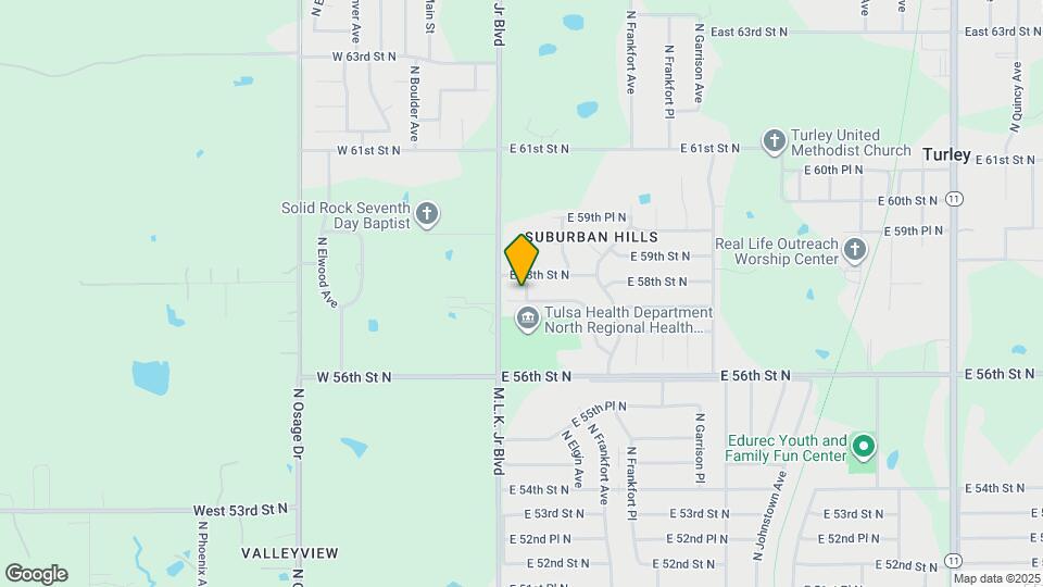 5708 N Detroit Ave Map and Location Details