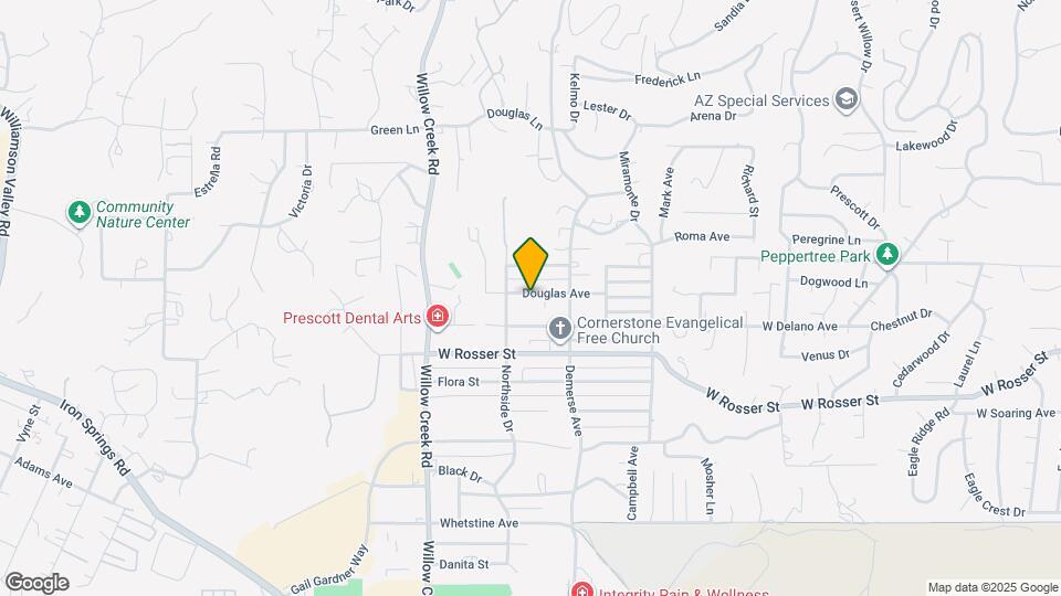 727 Douglas Ave Map and Location Details