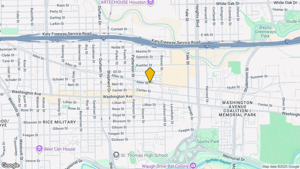 4235 Allen St Map and Location Details