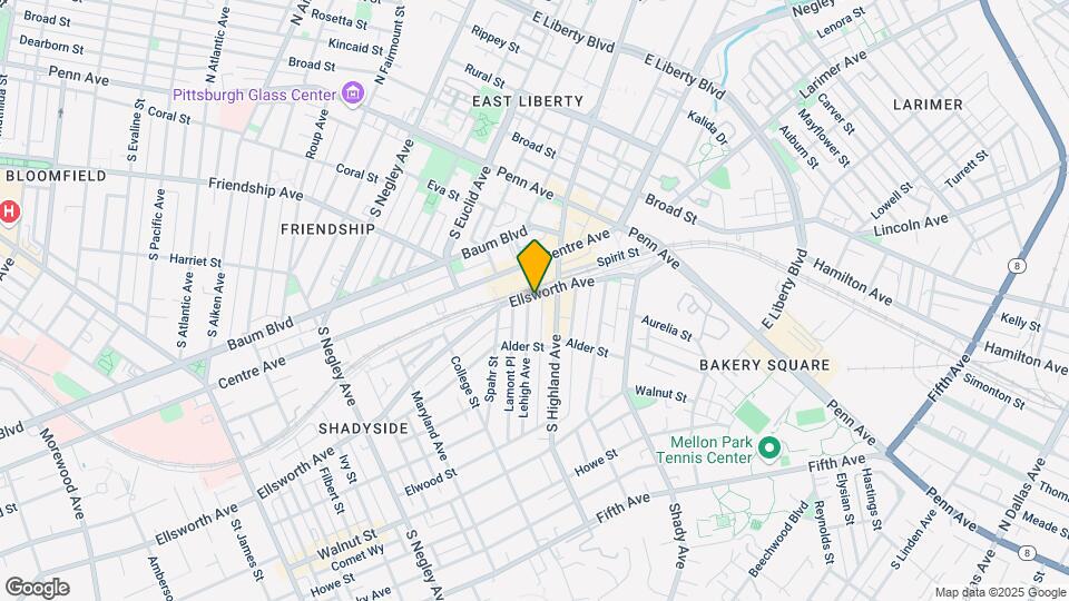203 Lehigh Ave Map and Location Details