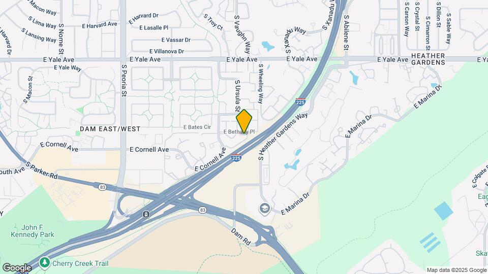 3053 S Ursula Cir Map and Location Details