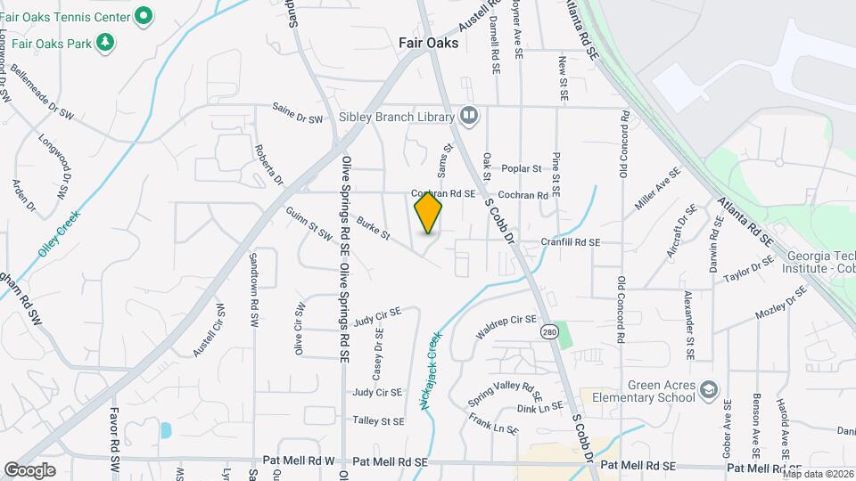 1730 Sams St Map and Location Details