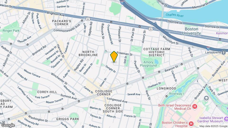 87 Browne St, Unit 2 Map and Location Details