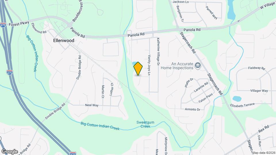 3595 Edies Way Mapa y Detalles de la Ubicación