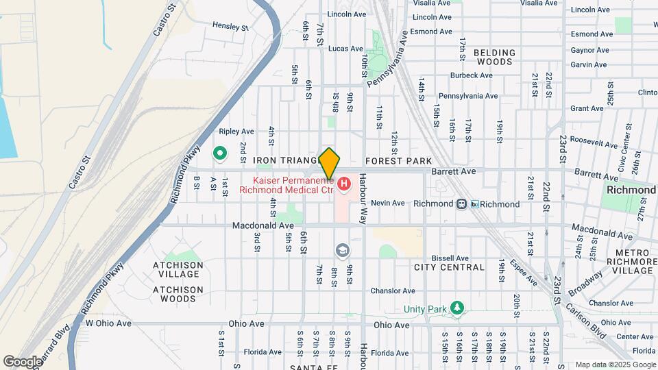 Barrett Terrace Apartments Map and Location Details