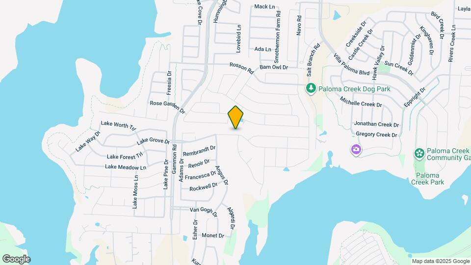 1441 Lake Grove Dr Map and Location Details