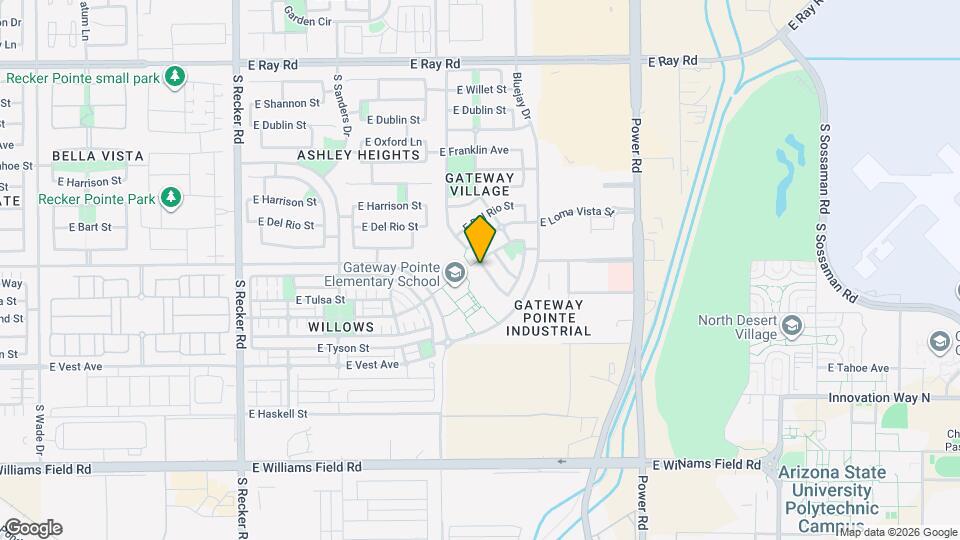 2010 S Falcon Dr Map and Location Details