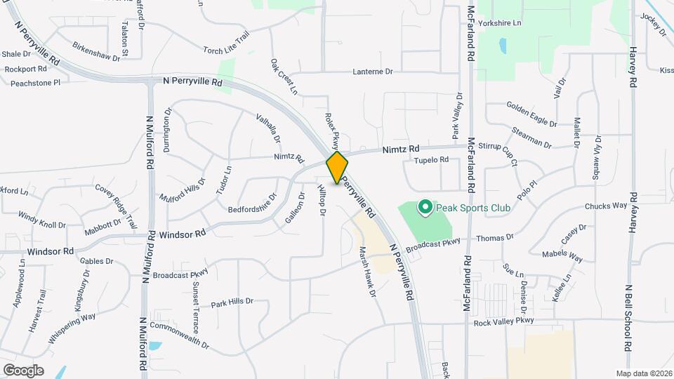 7535 Marsh Hawk Dr Map and Location Details