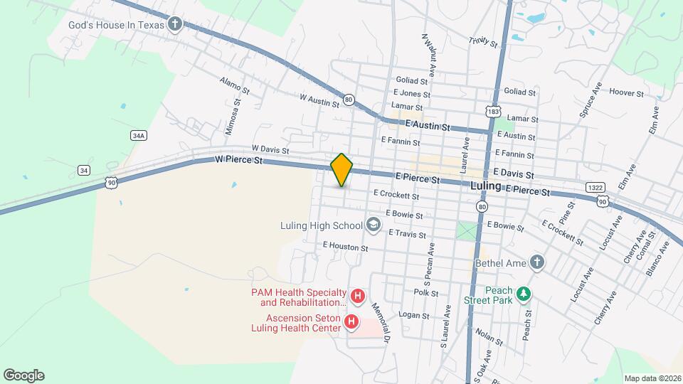 202 S Mesquite St Map and Location Details