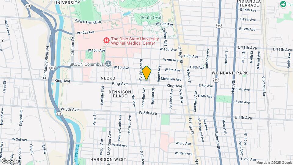 194 King Ave Mapa y Detalles de la Ubicación