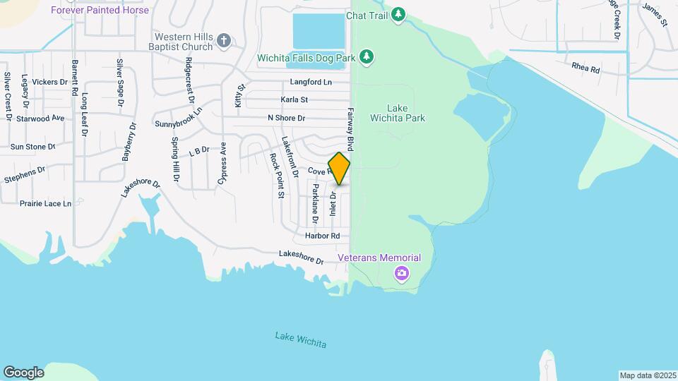 5105 Inlet Dr Map and Location Details