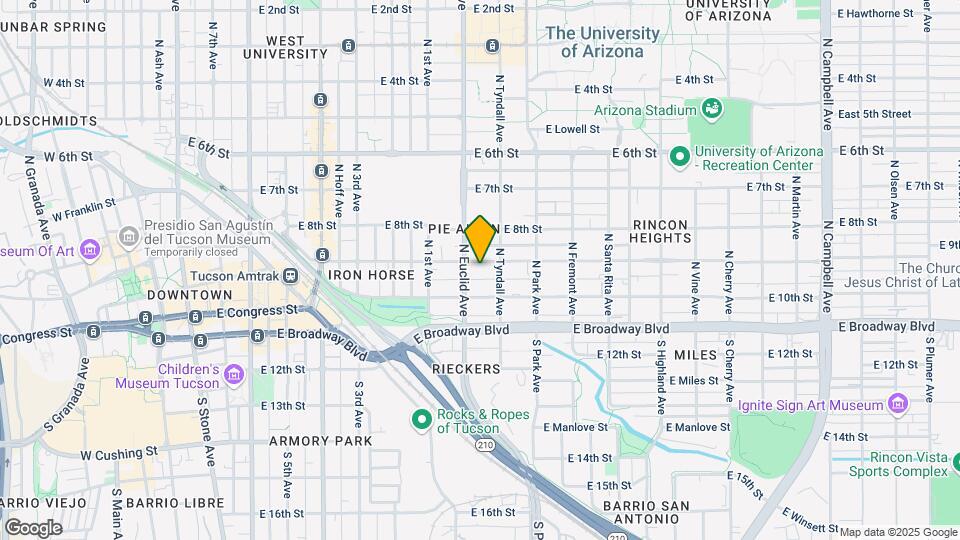 Sonoran On 9th Mapa y Detalles de la Ubicación