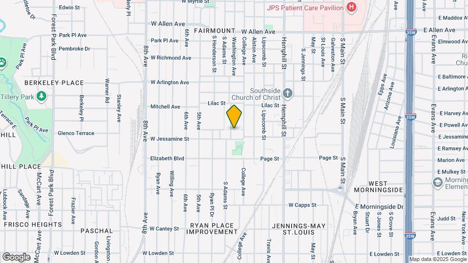 2255 Washington Ave Mapa y Detalles de la Ubicación