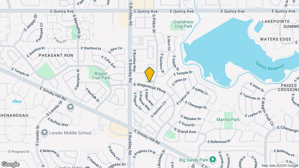 17073 E Wagontrail Pkwy Map and Location Details