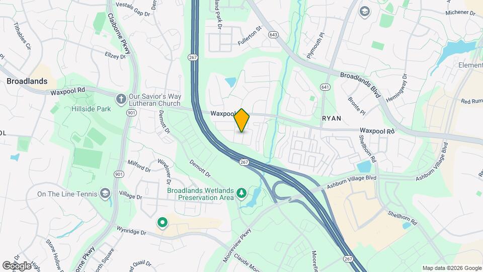 21771 Harroun Terrace Map and Location Details