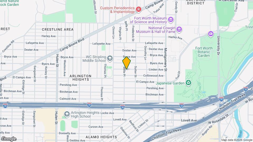 3933 Linden Ave Map and Location Details