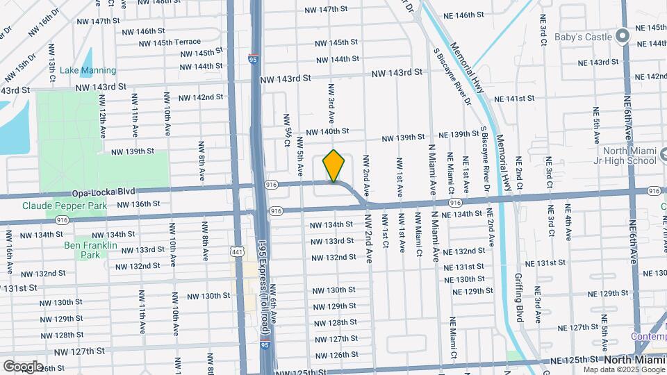 400 Opa-Locka Blvd Map and Location Details