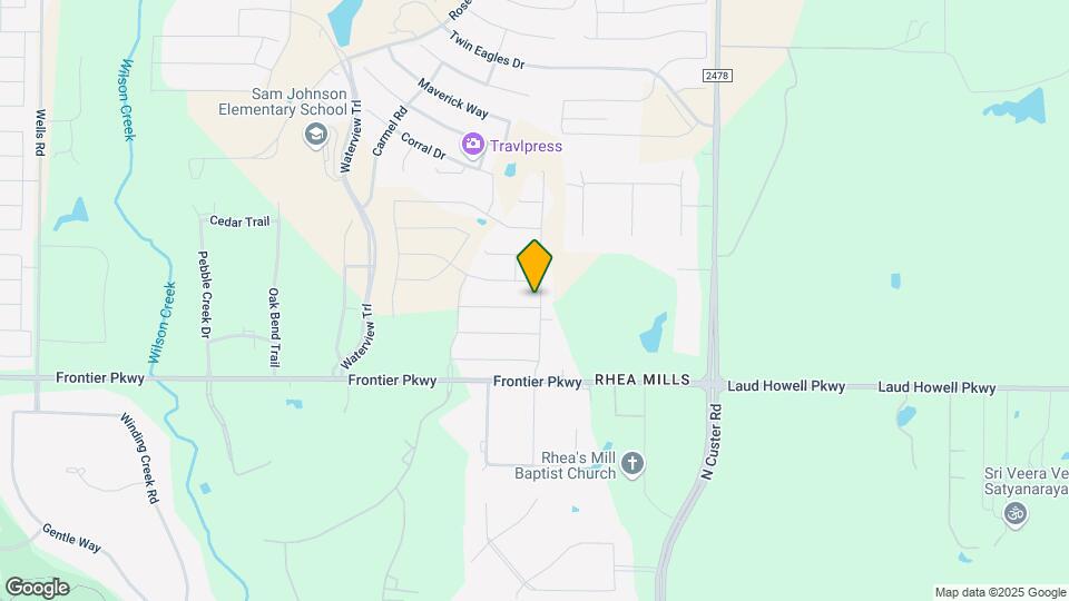 2916 Adon Springs Ln Map and Location Details