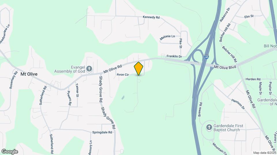 370 Avon Cir Map and Location Details