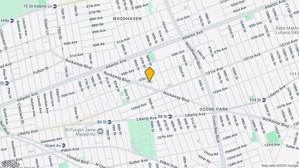 97-26 87th St Map and Location Details