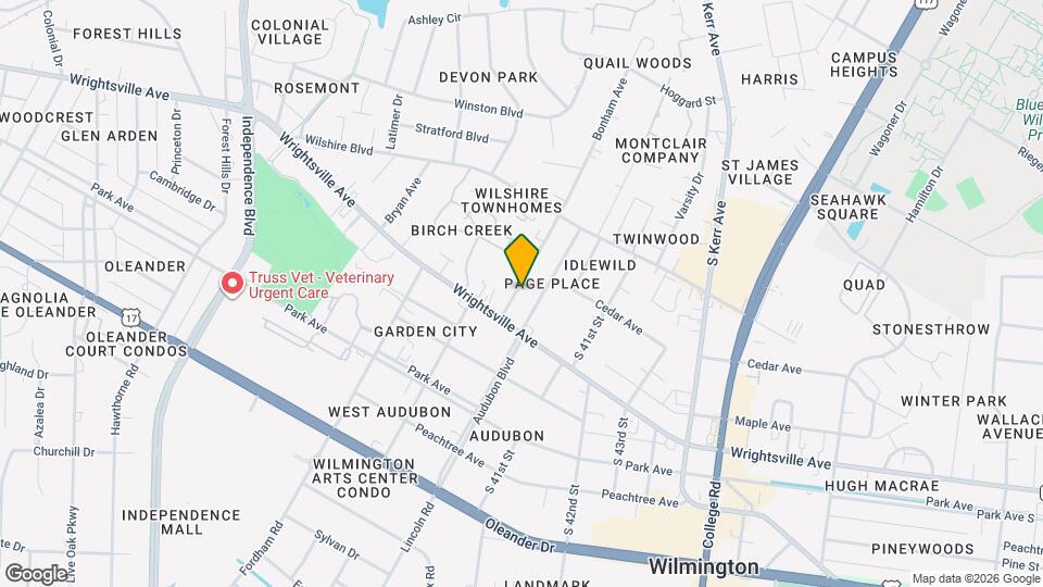 1027 Bonham Ave Mapa y Detalles de la Ubicación