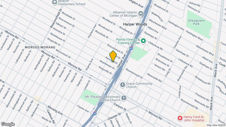 20664 Kenosha St Map and Location Details