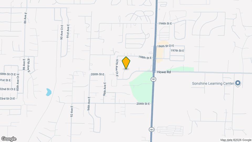 19931 98th Ave E Map and Location Details