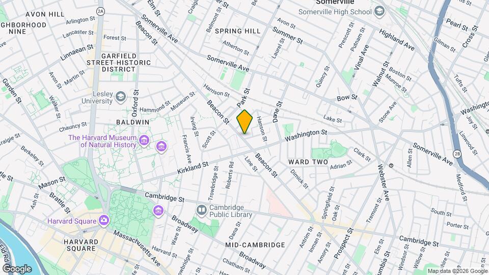 151 Beacon St, Unit 410B Mapa y Detalles de la Ubicación