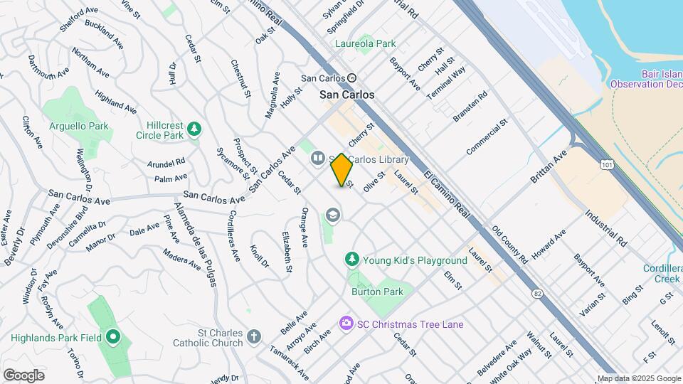 775 Chestnut St Mapa y Detalles de la Ubicación