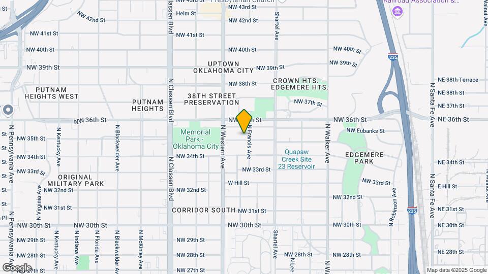 909 NW 35th St Mapa y Detalles de la Ubicación